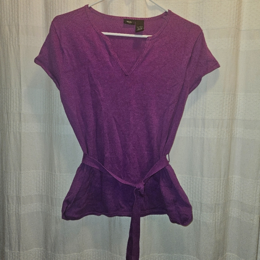 Mossimo Belted Sweater Size Large